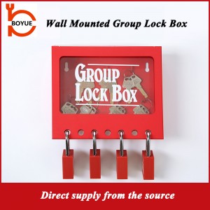Combination Safety Lockout Wall Mounted Group Lock Box GL-08