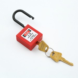 Custom Waterproof Mini Coloured Loto Safety Padlock P25SD4-KD, P25PD4-KD