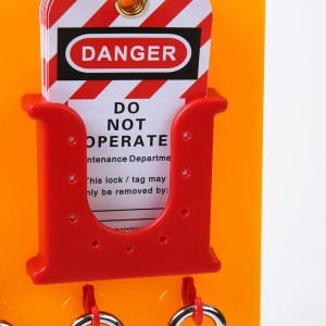 BOYUE good quality plastic safety lockout station BY-4