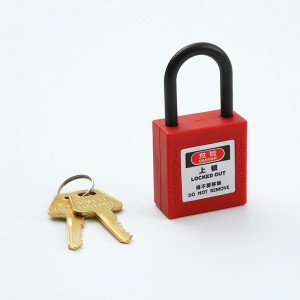 Custom Waterproof Mini Coloured Loto Safety Padlock P25SD4-KD, P25PD4-KD