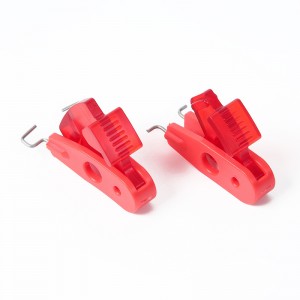 Pin in and pin-out Toggles Miniature Breaker Lockout Device Suitable for Breakers with Toggle Openings 13mm or Less POT POWT