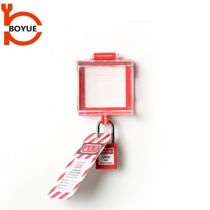 Boyue Transparent Plastic E-Stop Wall Switch Safety Lockout WSL-03
