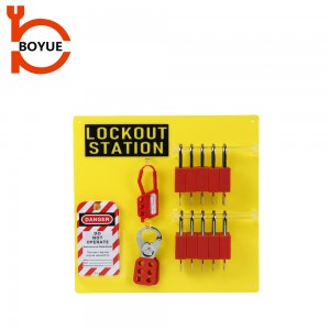 Boyue plastic Safety Lockout Station BY-10 BY-20
