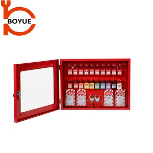 Boyue Industrial Red Steel Management Lockout Station Lockout Box GL-07
