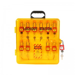 BOYUE good quality plastic safety lockout station BY-S-1