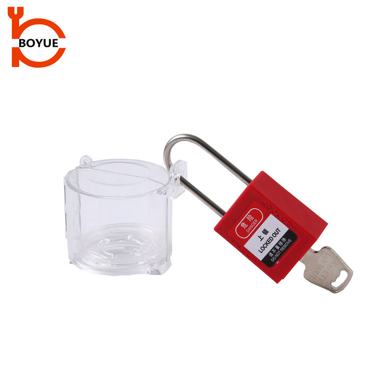 safety emergency electrical plug stop push button lockout BS-03