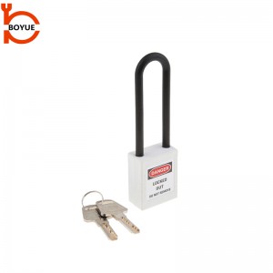 Industrial long shackle 76mm insulation shackle safety padlock PL76