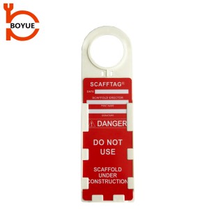 Plastic Safety Scaffolding Holder tag KT-01