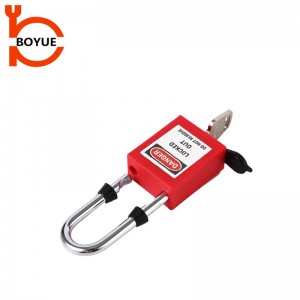 38mm Dust-Proof Steel Shackle Safety Padlock