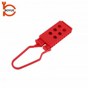 High Quality Insulated Shackle Nylon Lockout Tagout Hasp Lock HN-01