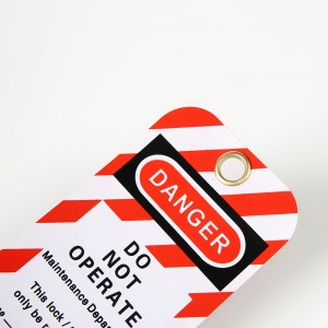 Boyue PVC Inspection Tags Lock Out safety Tags LT01-06