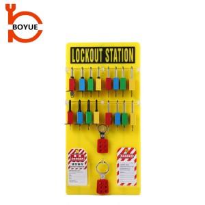 Boyue plastic Safety Lockout Station BY-10 BY-20