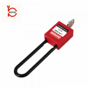 Industrial long shackle 76mm insulation shackle safety padlock PL76