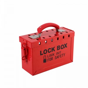 Portable Metal Group Lockout Box GL-01 GL-02
