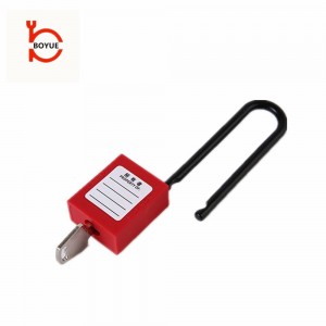 Industrial long shackle 76mm insulation shackle safety padlock PL76