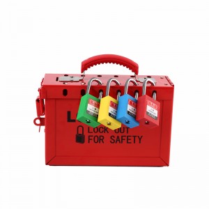 Portable Metal Group Lockout Box GL-01 GL-02
