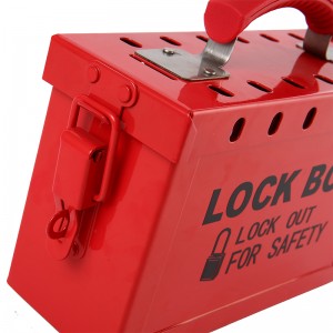 Portable Metal Group Lockout Box GL-01 GL-02
