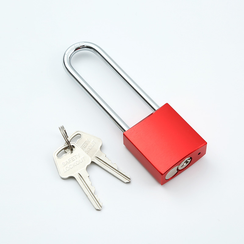 Aluminum Padlocks Industrial Lock Wholesale Prices Hardened Anodized Lockout Padlock ALP38, ALP76