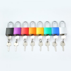 Aluminum Padlocks Industrial Lock Wholesale Prices Hardened Anodized Lockout Padlock ALP38, ALP76