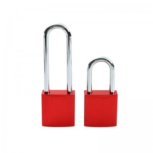 Aluminum Padlocks Industrial Lock Wholesale Prices Hardened Anodized Lockout Padlock ALP38, ALP76