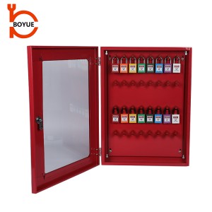 Boyue Industrial Red Steel Management Lockout Station Lockout Box GL-04