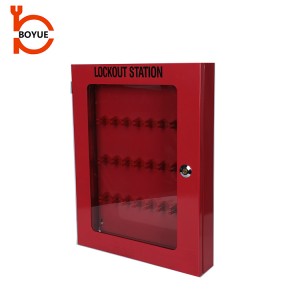 Boyue Industrial Red Steel Management Lockout Station Lockout Box GL-04
