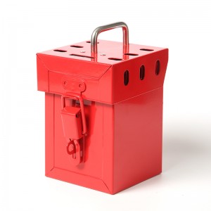 Portable Metal Group Lockout Box GL-29