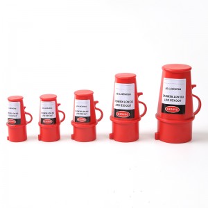 Industrial Waterproof Electrical Plug Socket Lockout Device for Door Usage in Overhaul of Industrial Equipments Lockout-Tagout EP-03-1