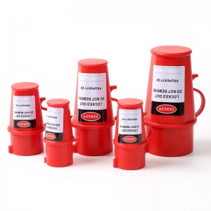 Industrial Waterproof Electrical Plug Socket Lockout Device for Door Usage in Overhaul of Industrial Equipments Lockout-Tagout EP-03-1