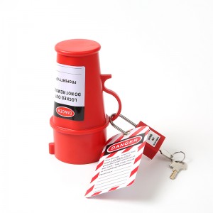 Industrial Waterproof Electrical Plug Socket Lockout Device for Door Usage in Overhaul of Industrial Equipments Lockout-Tagout EP-03-1