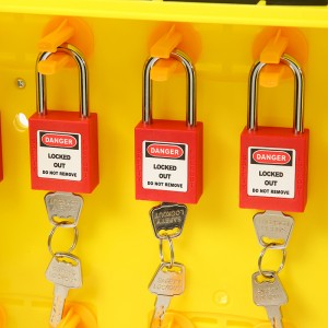 BOYUE good quality plastic safety lockout station BY-S-1