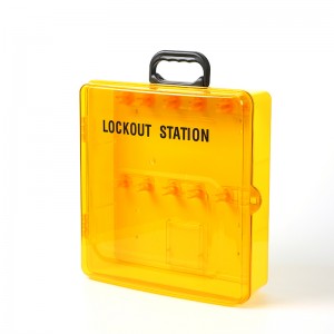 BOYUE good quality plastic safety lockout station BY-S-1