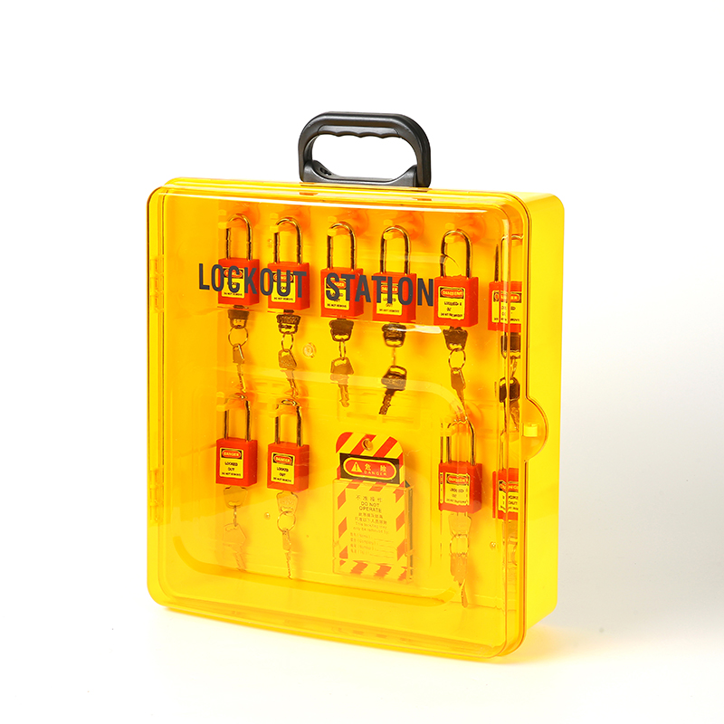 BOYUE good quality plastic safety lockout station BY-S-1