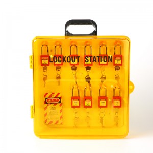 BOYUE good quality plastic safety lockout station BY-S-1